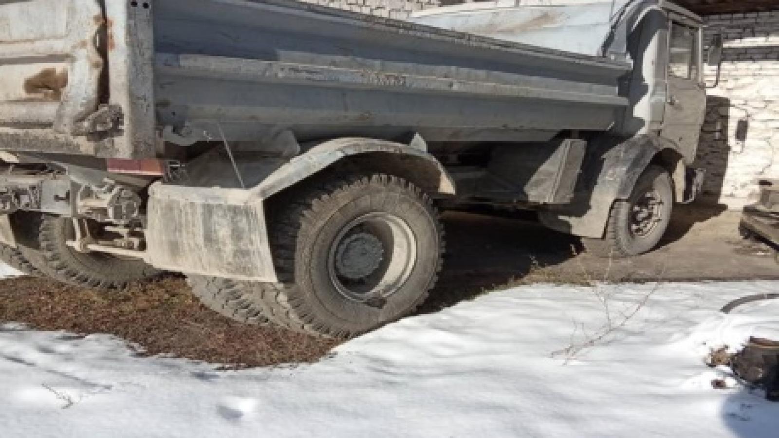 Самосвал  МАЗ -551  