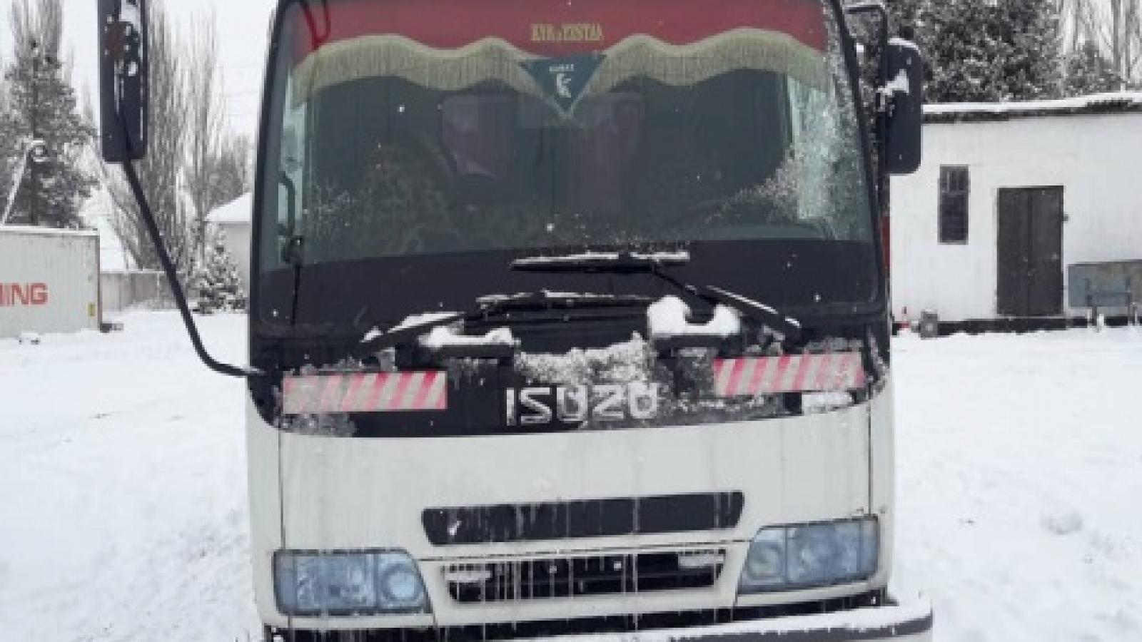 Автокран " ISUZU"