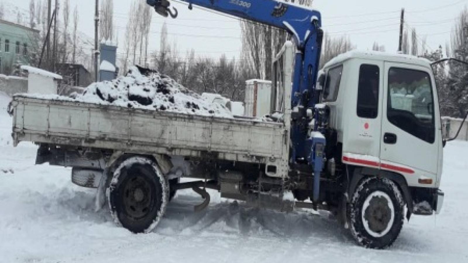 Автокран " ISUZU"
