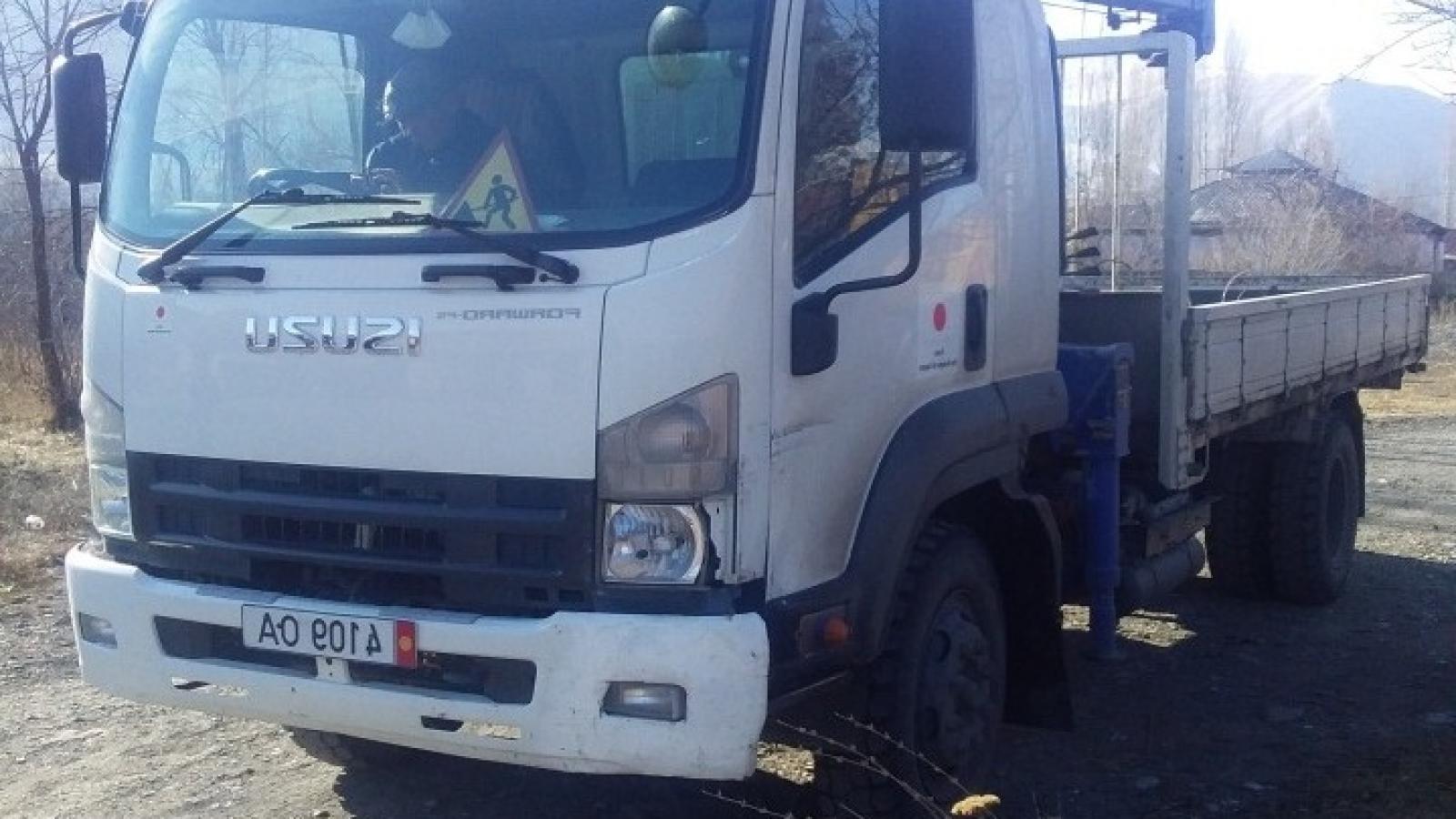 Автоманипулятор Исузу 