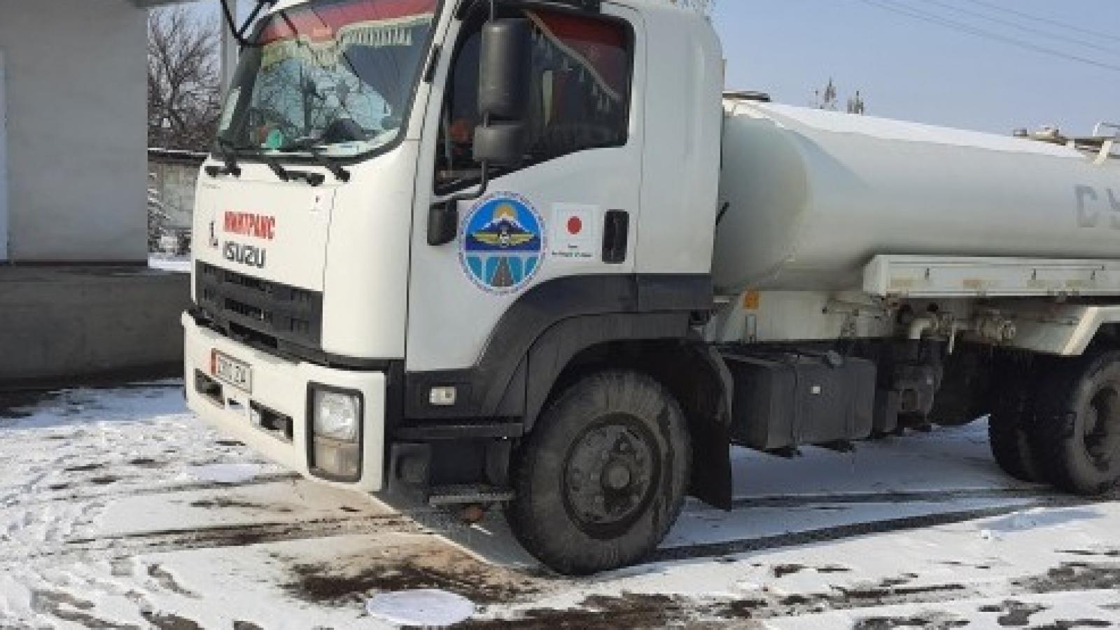 Поливомоечная цистерна ИСУЗИ