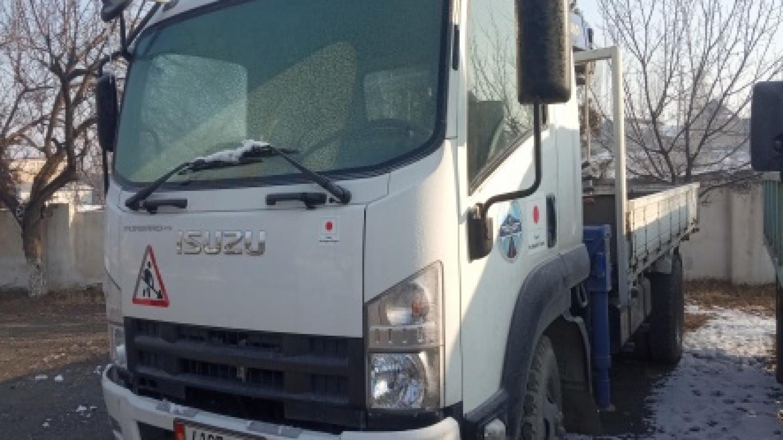 Автоманипулятор Исузу 