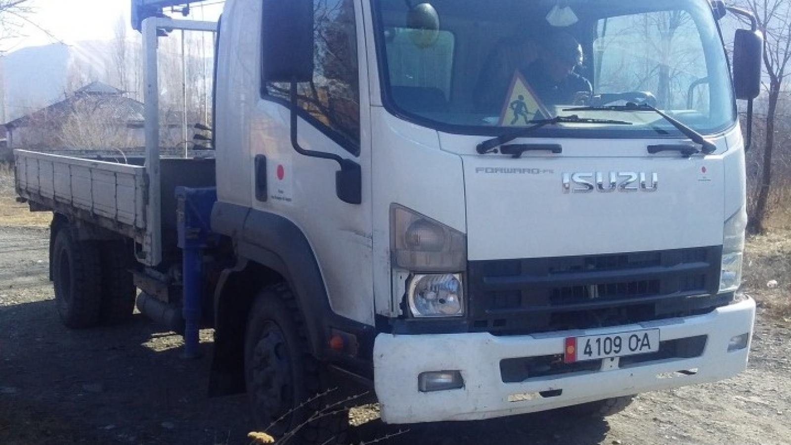 Автоманипулятор Исузу 