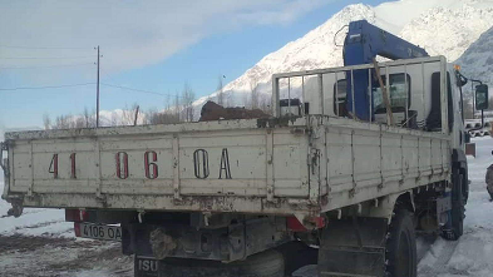 Автоманипулятор Исузу 