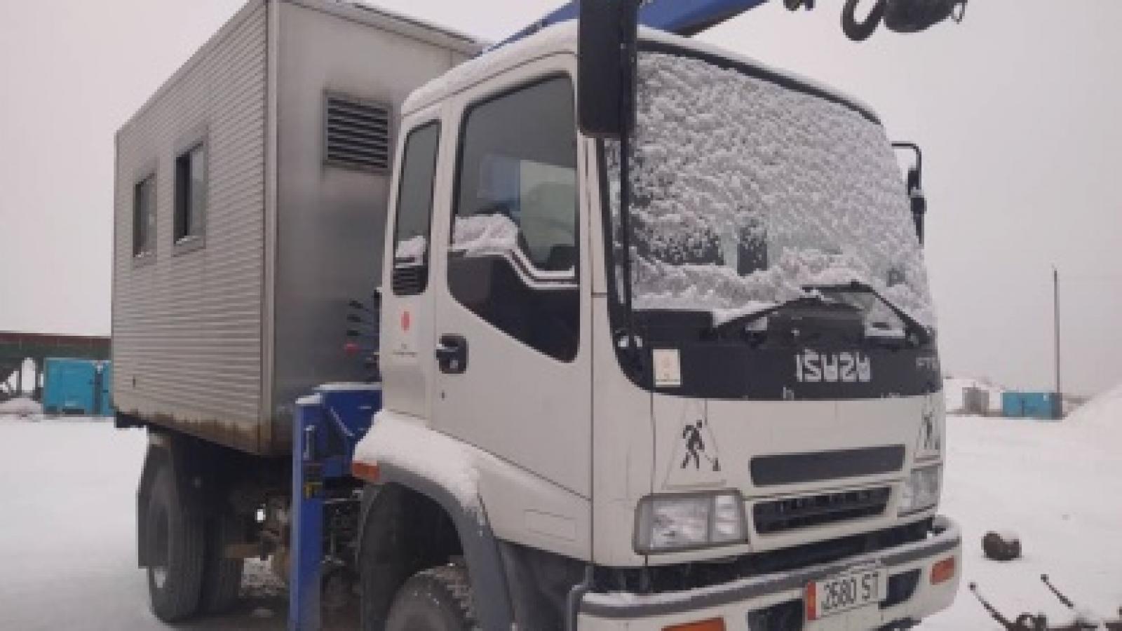 Автокран ISUZU-FTS33H