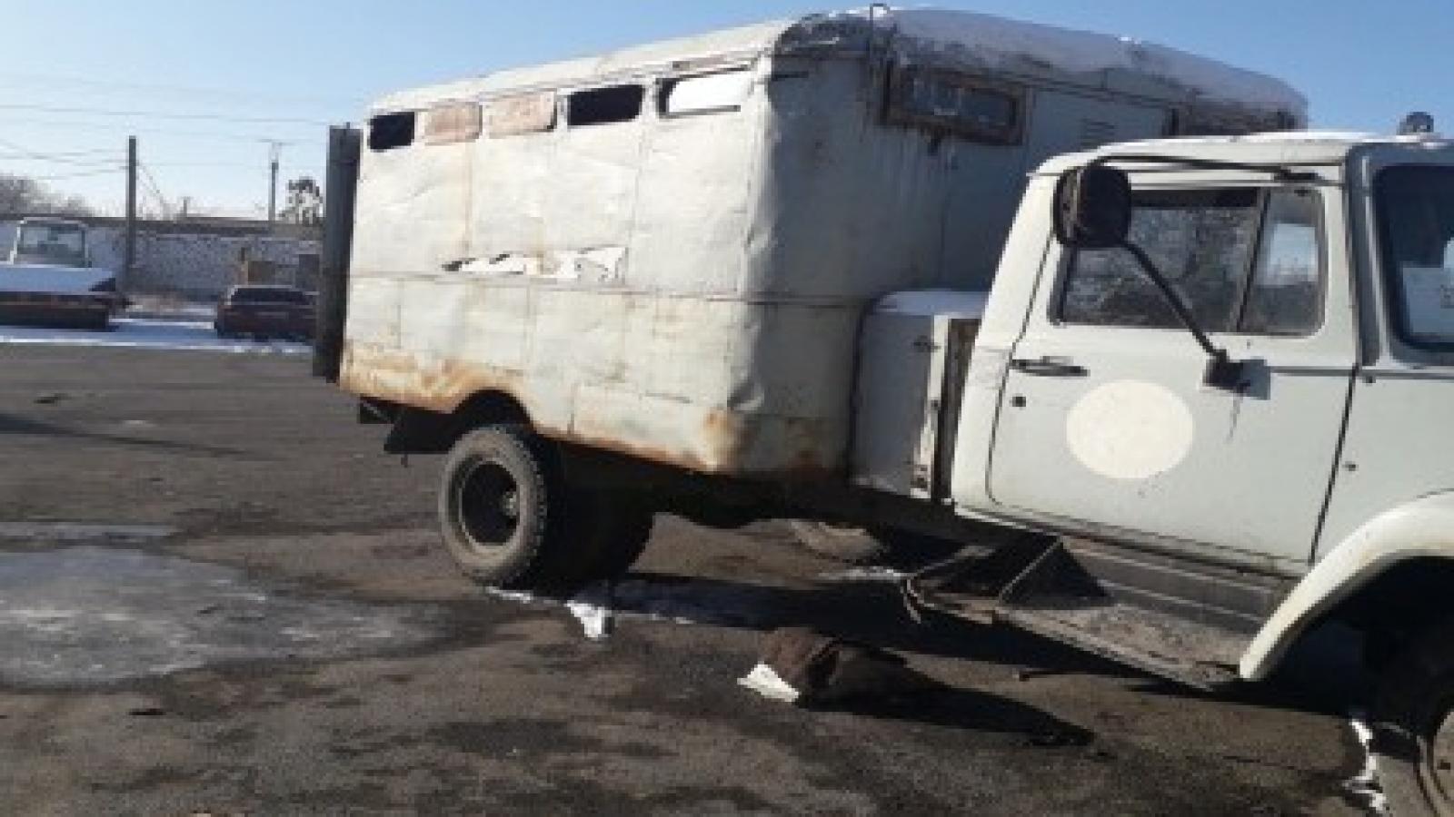 Автомашина ГАЗ-53 ДЭ-21 маркир