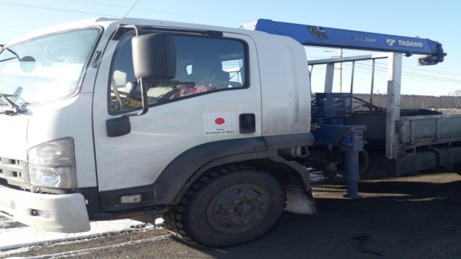Автоманипулятор Исузу 