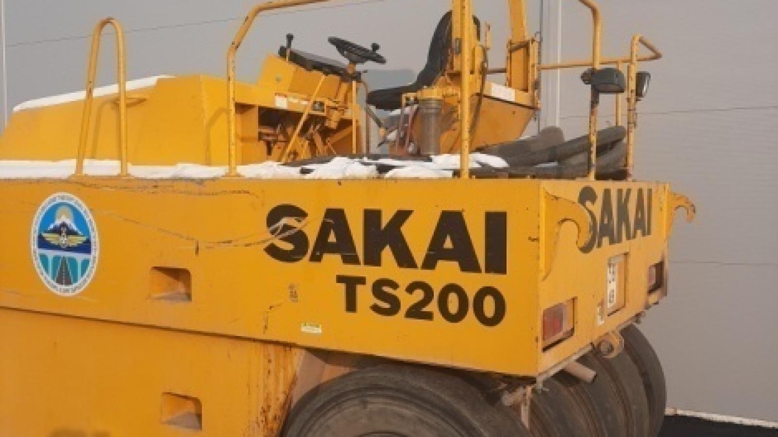 Пневмокаток  колесный TS-200