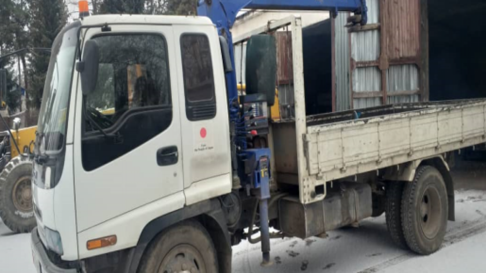 Автомашина ISUZU  кран (манипулятор)