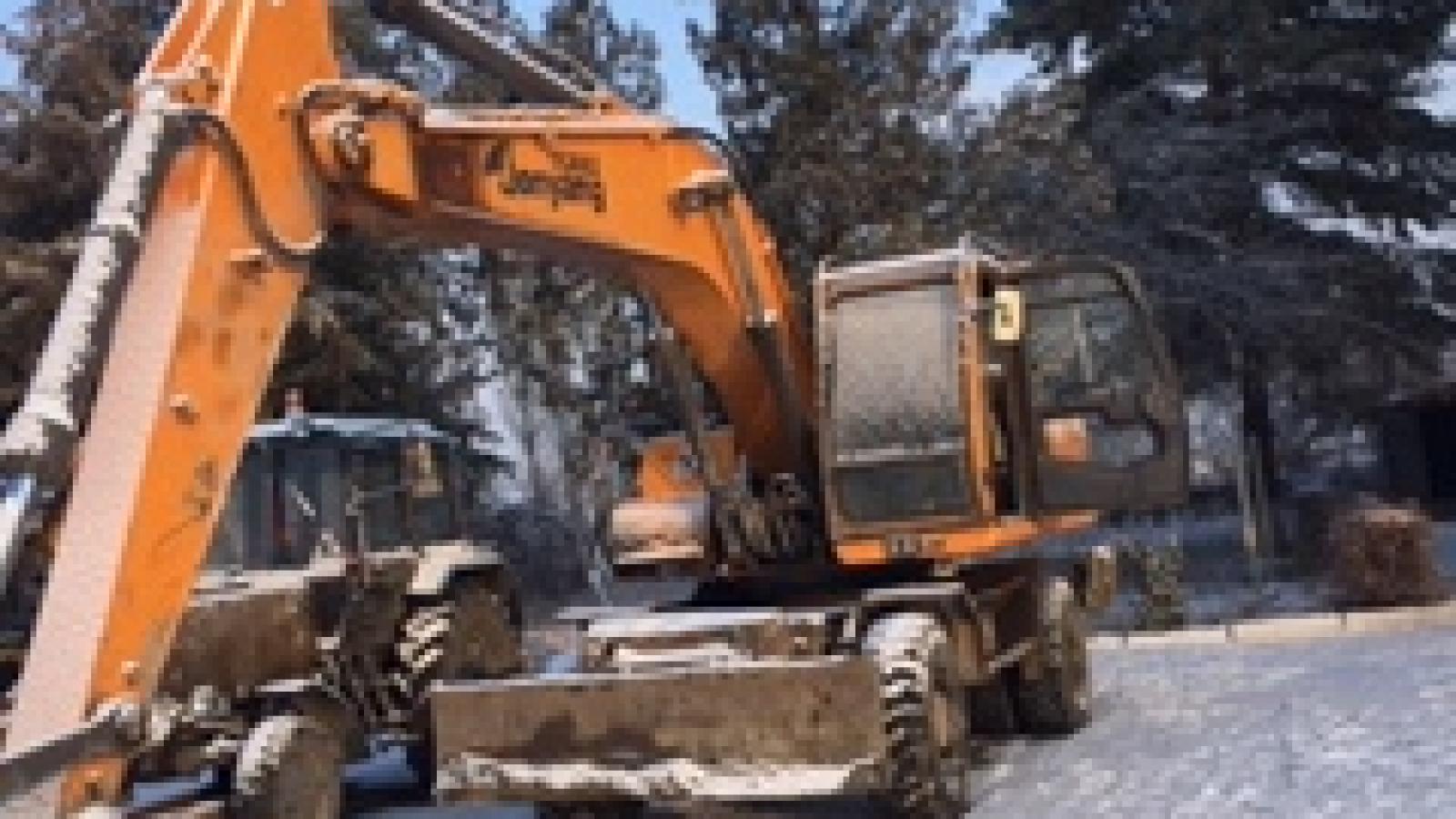 Эксковатор колесный JYL621E