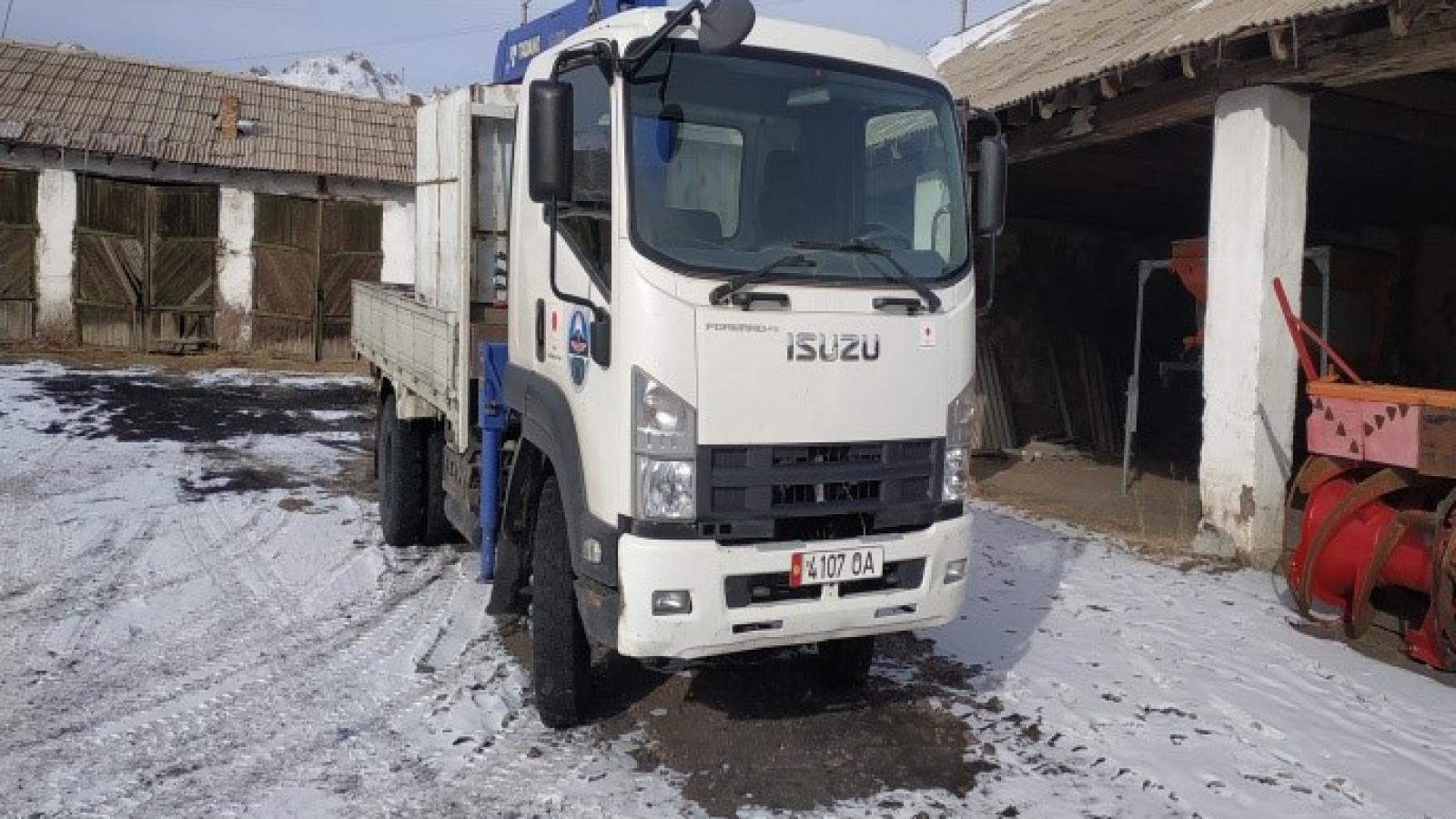 Автоманипулятор Исузу 