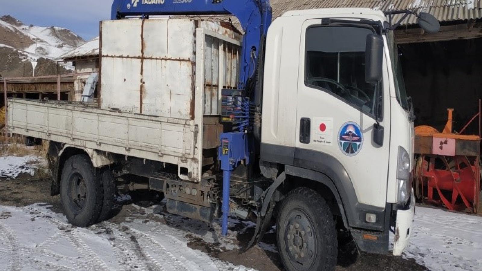 Автоманипулятор Исузу 