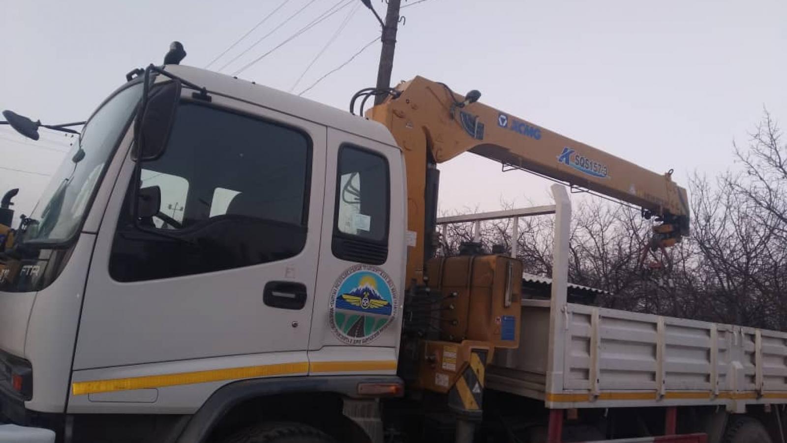 Автокран ISUZU