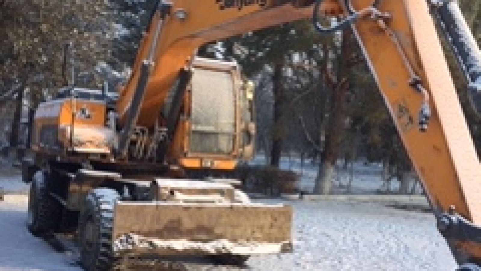 Эксковатор колесный JYL621E
